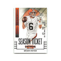 Brian Hoyer 2014 Panini Contenders #18 Cleveland Browns Football Card NM