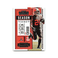 Nick Chubb 2020 Panini Contenders #78 Cleveland Browns Football Card NM