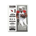 David Johnson 2017 Panini Contenders #50 Arizona Cardinals Football Card NM