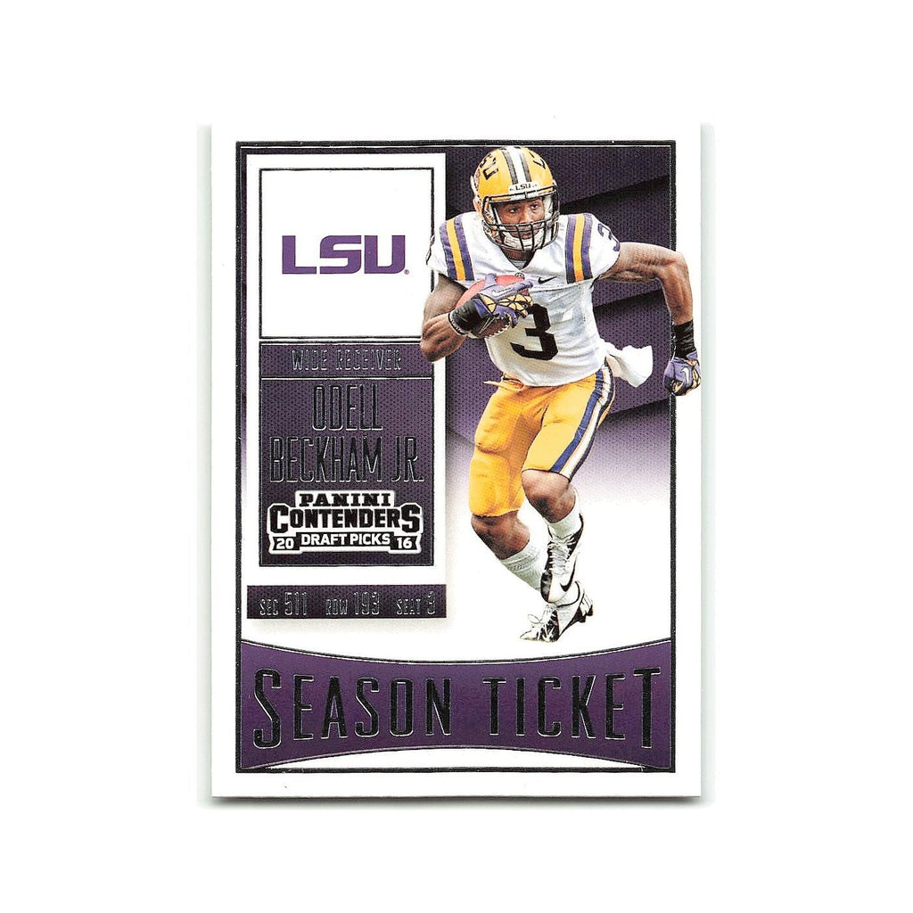 Odell Beckham Jr. 2016 Panini Contenders Draft Picks #79 LSU Tigers NM