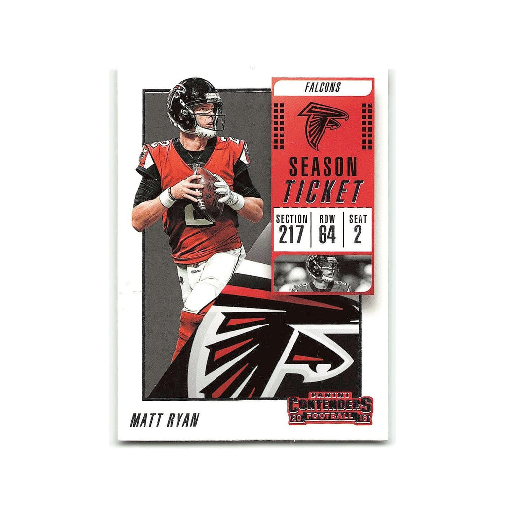 Matt Ryan 2018 Panini Contenders #93 Atlanta Falcons Football Card NM