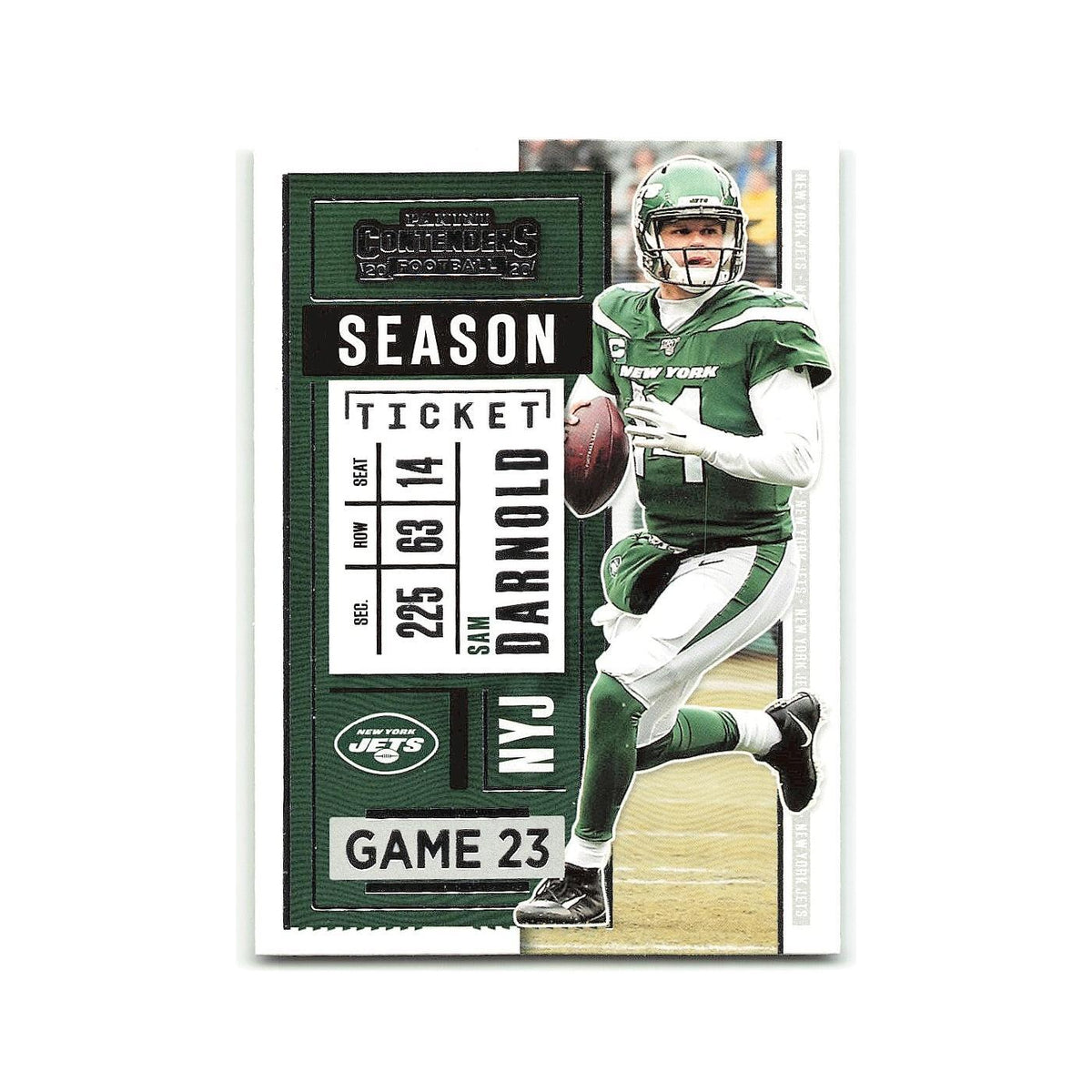 Sam Darnold 2020 Panini Contenders #32 New York Jets Football Card NM
