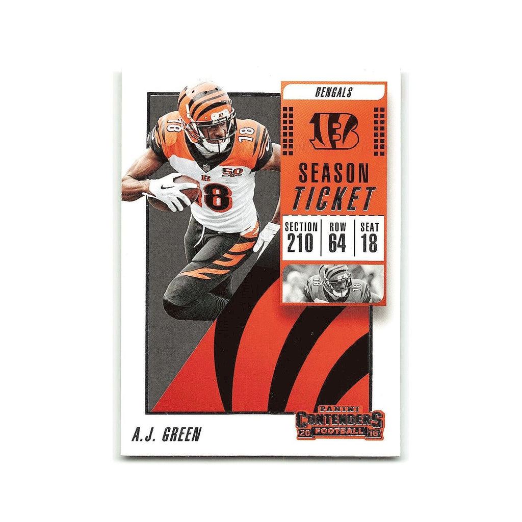 A.J. Green 2018 Panini Contenders #79 Cincinnati Bengals Football Card NM