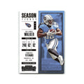 Delanie Walker 2017 Panini Contenders #24 Tennessee Titans Football Card NM