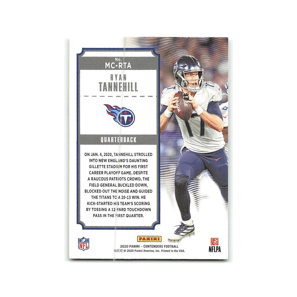 Ryan Tannehill 2020 Panini Contenders MVP #MC-RTA Tennessee Titans NM