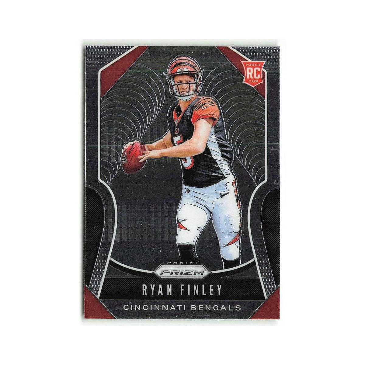 Ryan Finley 2019 Panini Prizm #306 Cincinnati Bengals Football Card NM