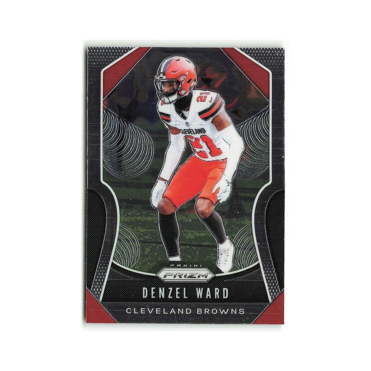 Denzel Ward 2019 Panini Prizm #91 Cleveland Browns Football Card NM