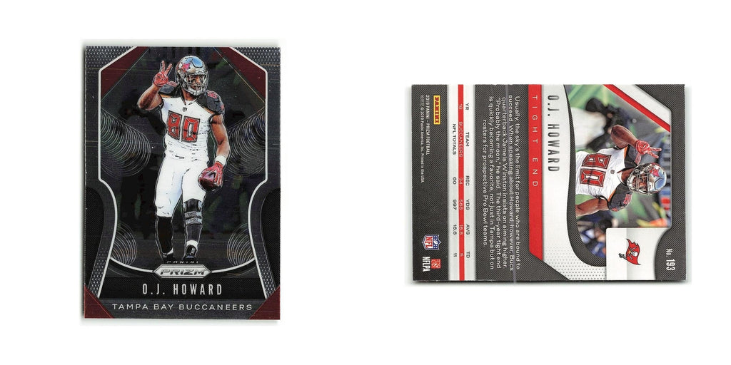 O.J. Howard 2019 Panini Prizm #193 Tampa Bay Buccaneers Football Card NM