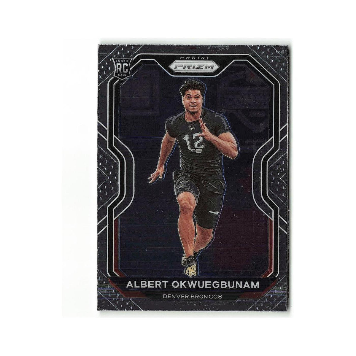 Albert Okwuegbunam Rookie 2020 Panini Prizm #316 Denver Broncos Football Card NM