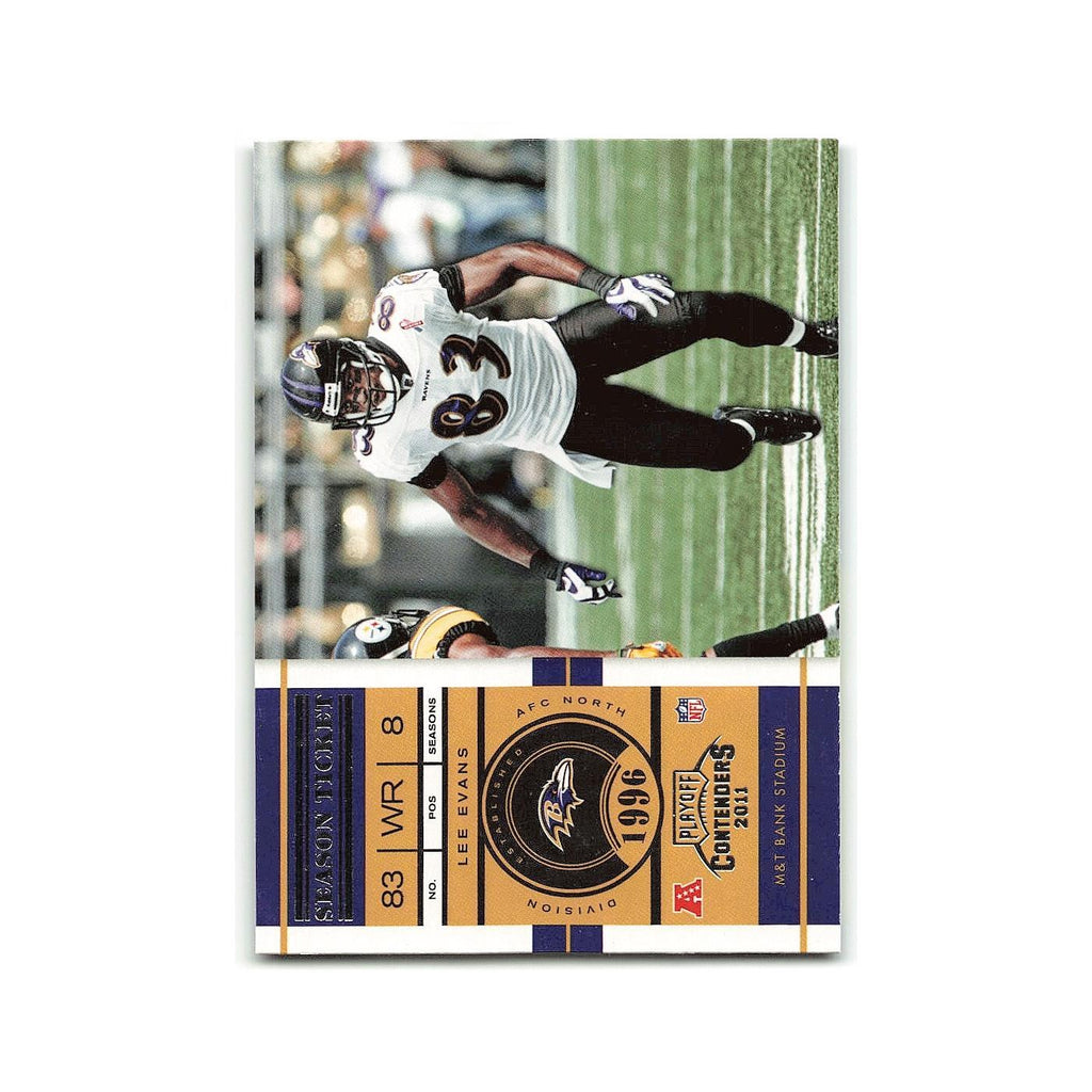 Lee Evans 2012 Panini Playoff Contenders #16 Baltimore Ravens Football Card NM