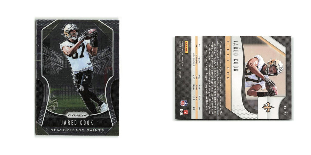 Jared Cook 2019 Panini Prizm #185 New Orleans Saints Football Card NM
