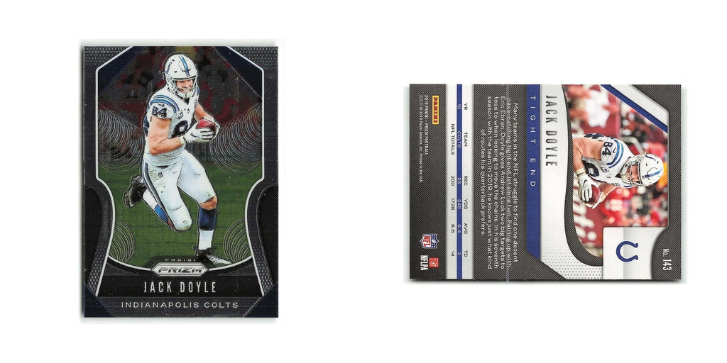Jack Doyle 2019 Panini Prizm #143 Indianapolis Colts Football Card NM
