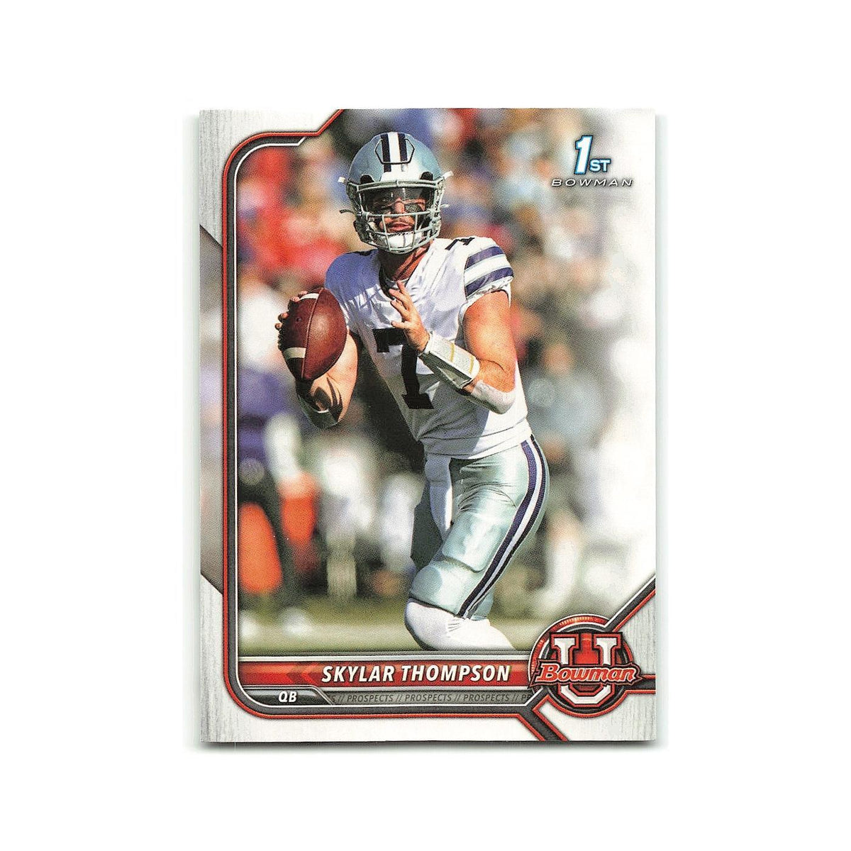 Skylar Thompson 2022 Bowman University #74 Kansas State Wildcats NM