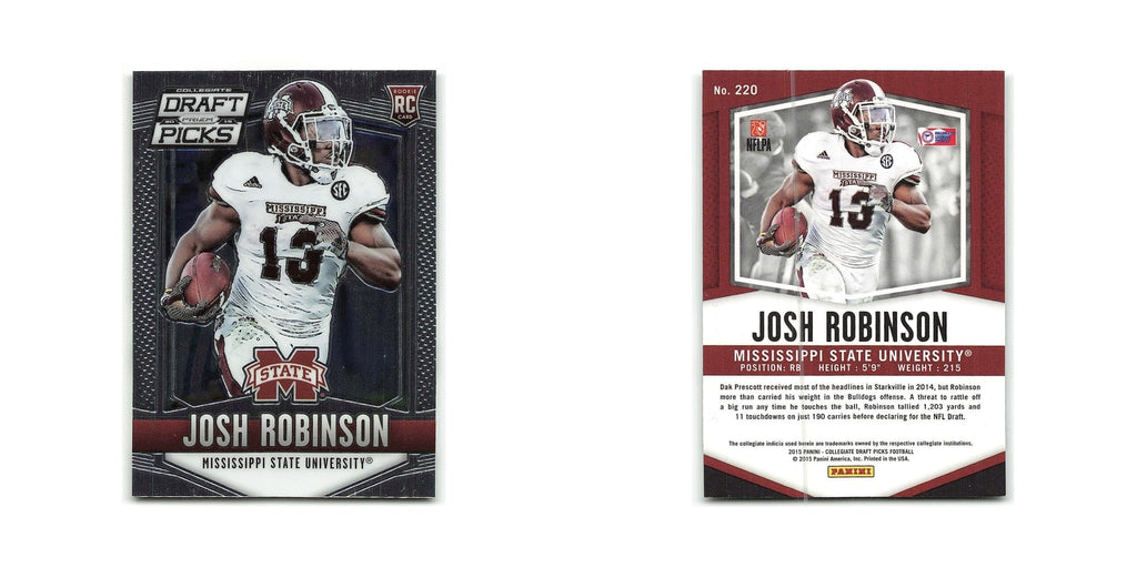 Josh Robinson Rookie 2015 Panini Prizm Collegiate Draft Picks #220 NM