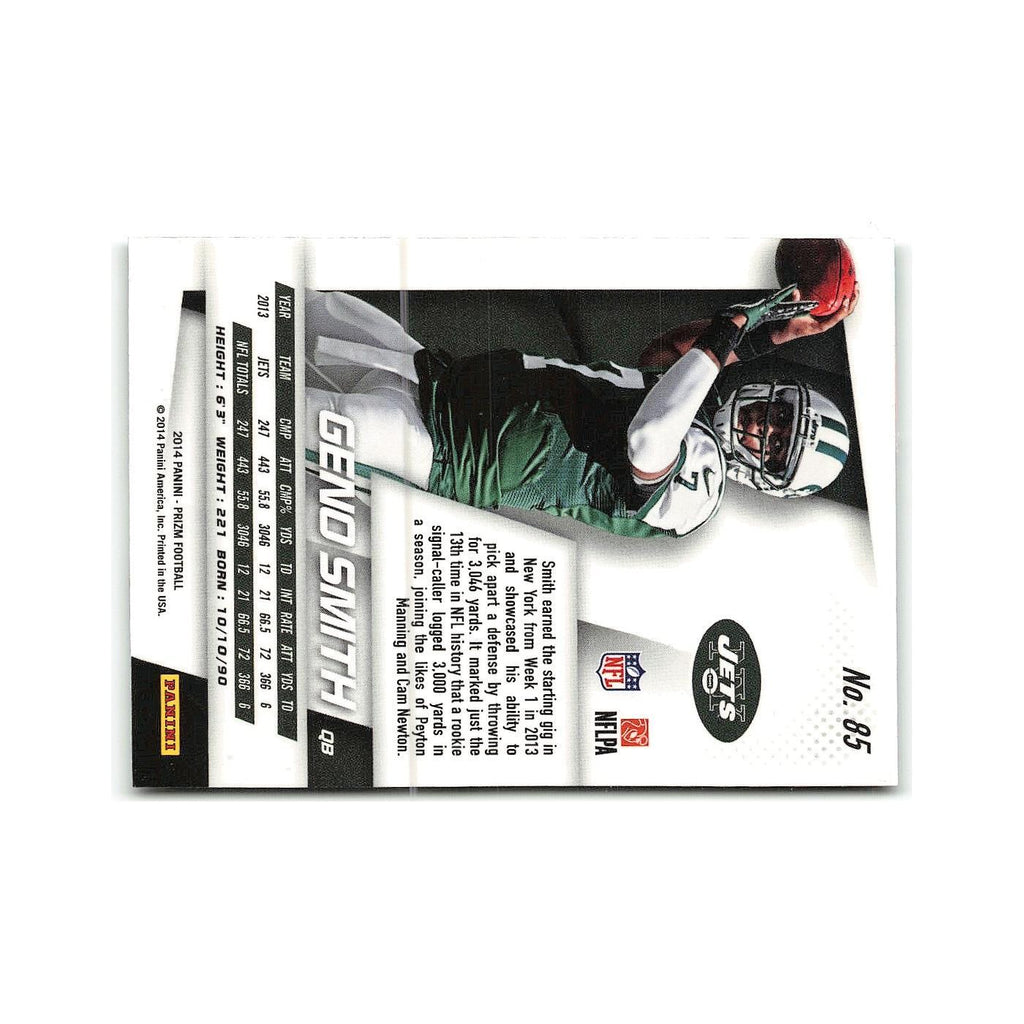 Geno Smith 2014 Panini Prizm #85 New York Jets Football Card NM