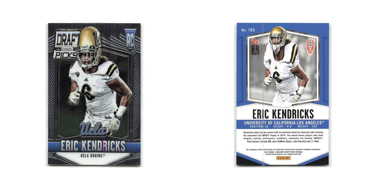 Eric Kendricks Rookie 2015 Panini Prizm Collegiate Draft Picks #183 NM