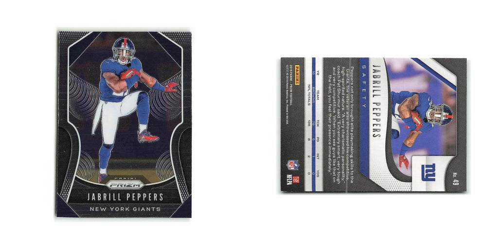 Jabrill Peppers 2019 Panini Prizm #49 New York Giants Football Card NM