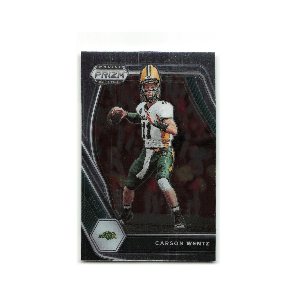 Carson Wentz 2021 Panini Prizm Draft Picks Collegiate #13 NM