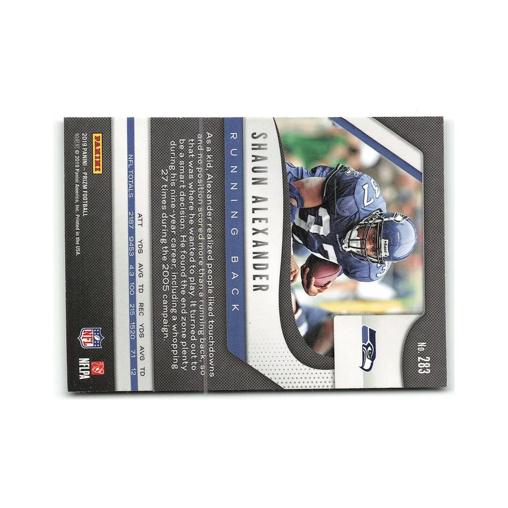 Shaun Alexander 2019 Panini Prizm #283 Seattle Seahawks Football Card NM