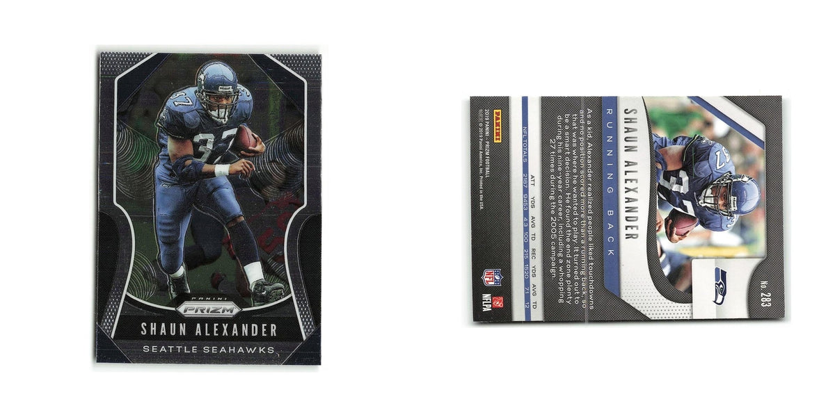 Shaun Alexander 2019 Panini Prizm #283 Seattle Seahawks Football Card NM