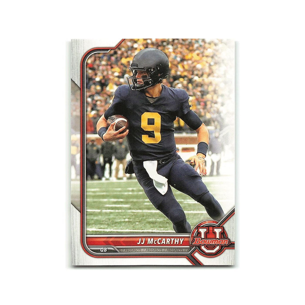 Jj Mccarthy 2022 Bowman University #79 Football Card NM