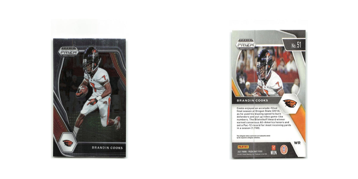 Brandin Cooks Rookie 2021 Panini Prizm Draft Picks Collegiate #51 NM