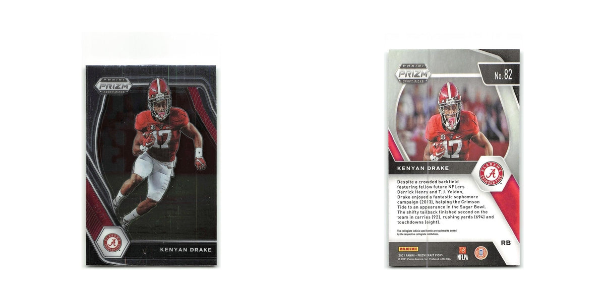 Kenyan Drake 2021 Panini Prizm Draft Picks Collegiate #82 NM