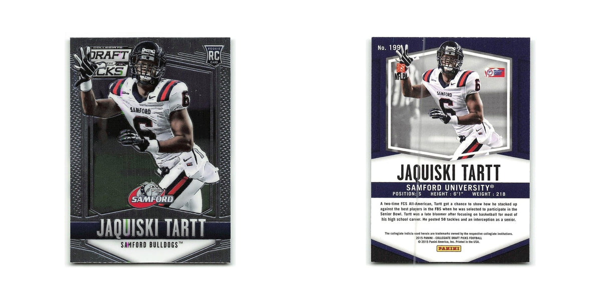 Jaquiski Tartt Rookie 2015 Panini Prizm Collegiate Draft Picks #199 NM