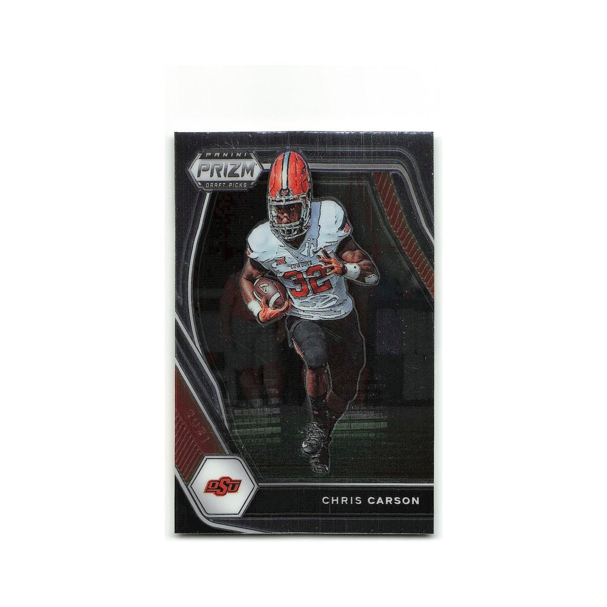 Chris Carson 2021 Panini Prizm Draft Picks Collegiate #98 NM