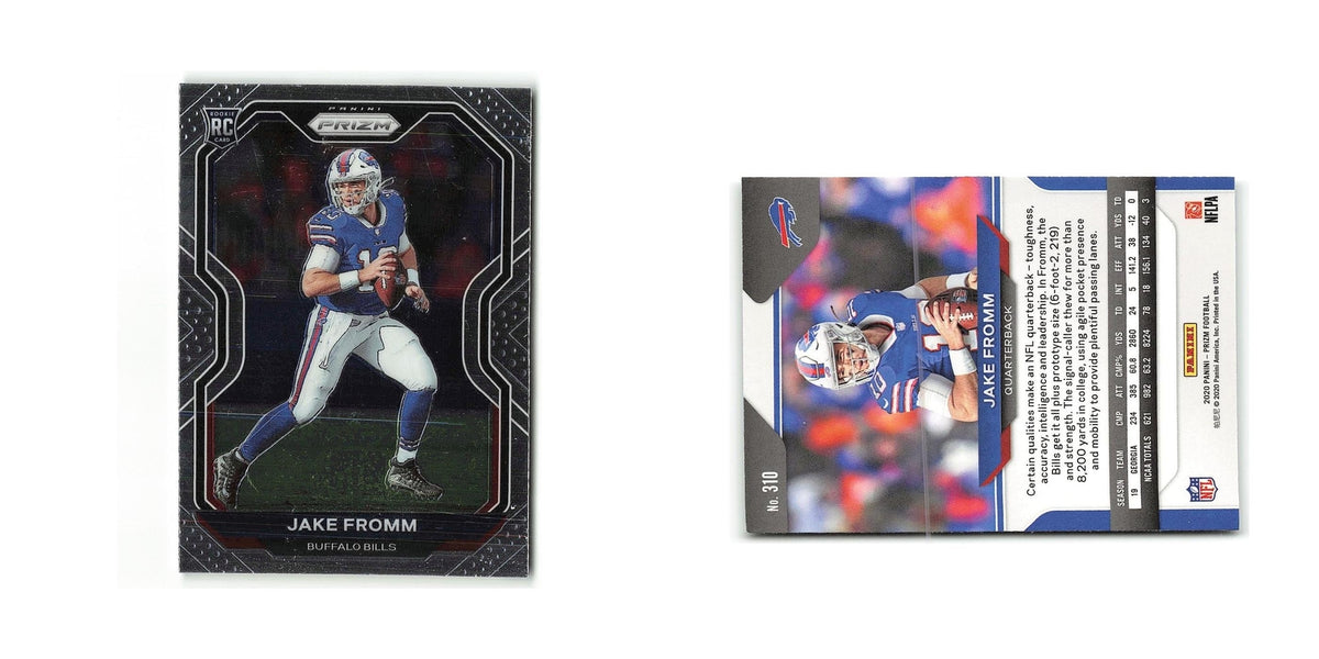 Jake Fromm Rookie 2020 Panini Prizm #310 Buffalo Bills Football Card NM