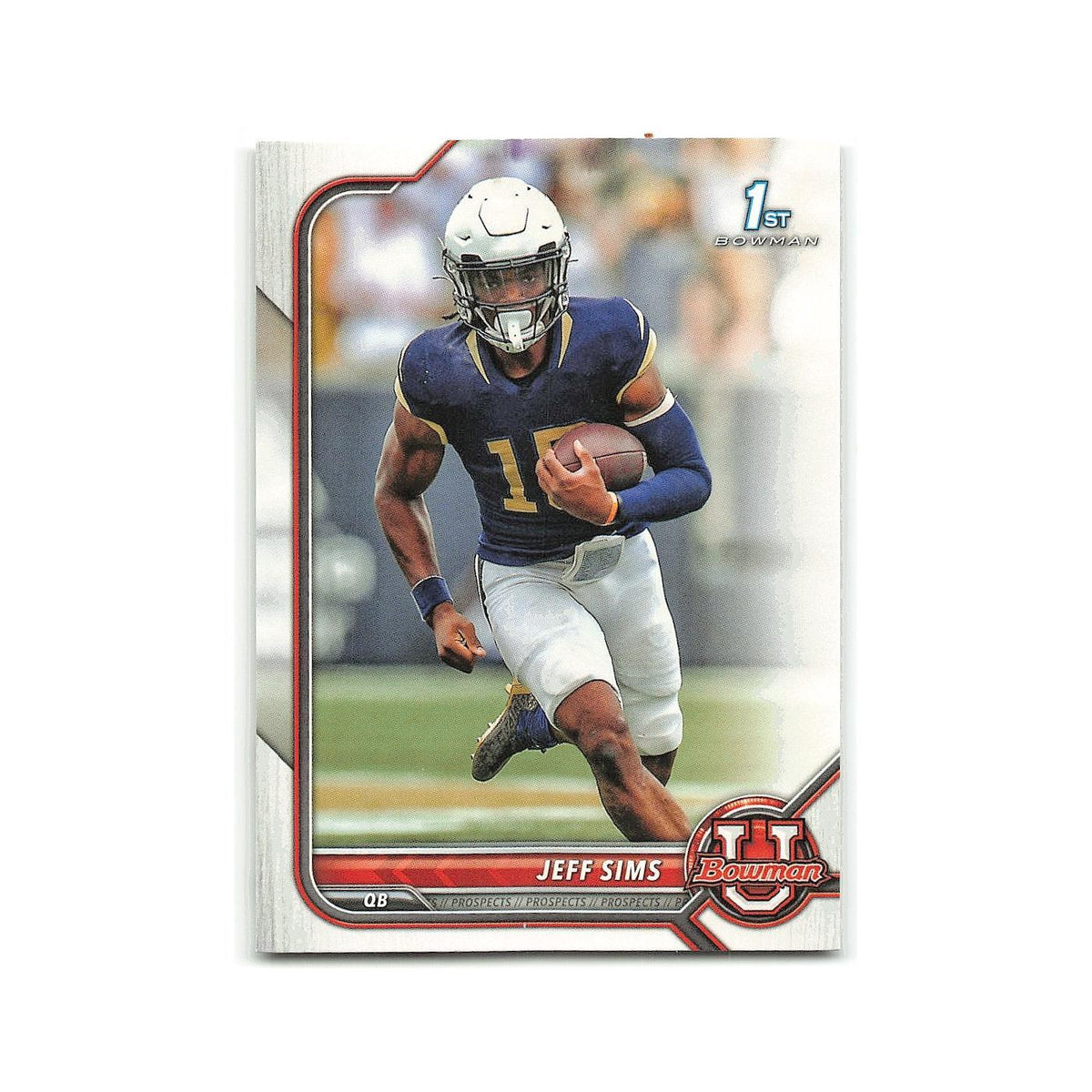 Jeff Sims 2022 Bowman University #44 Georgia Tech Yellow Jackets NM