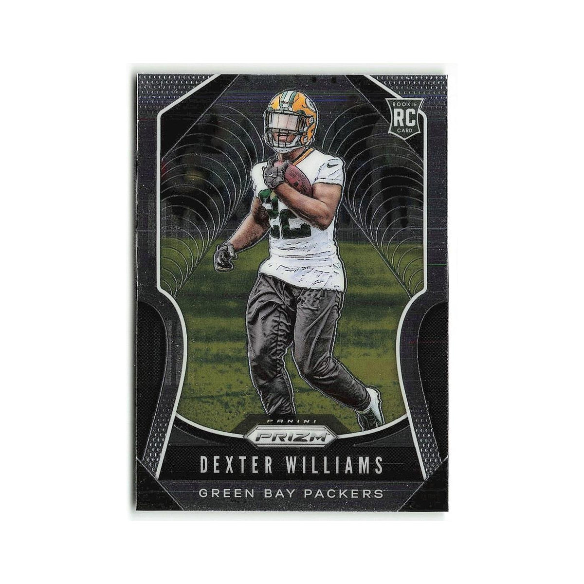 Dexter Williams 2019 Panini Prizm #336 Green Bay Packers Football Card NM