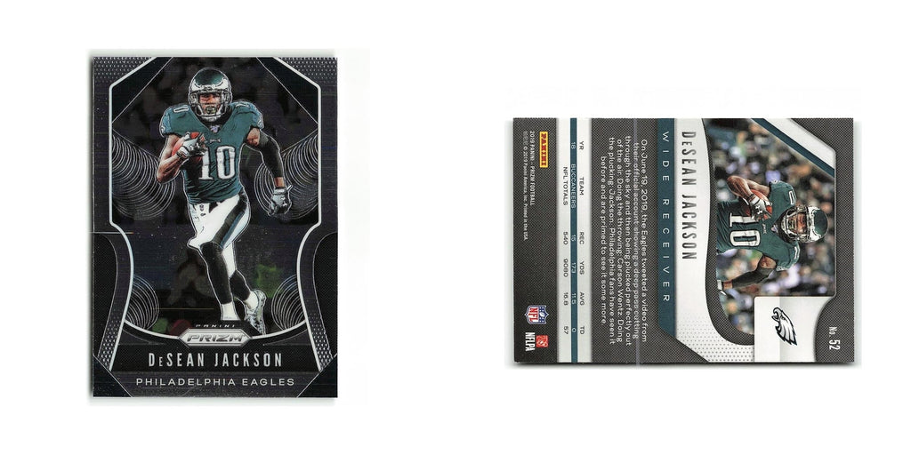 DeSean Jackson 2019 Panini Prizm #52 Philadelphia Eagles Football Card NM