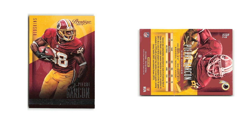 Pierre Garcon 2014 Panini Prestige #122 Washington Redskins Football Card NM