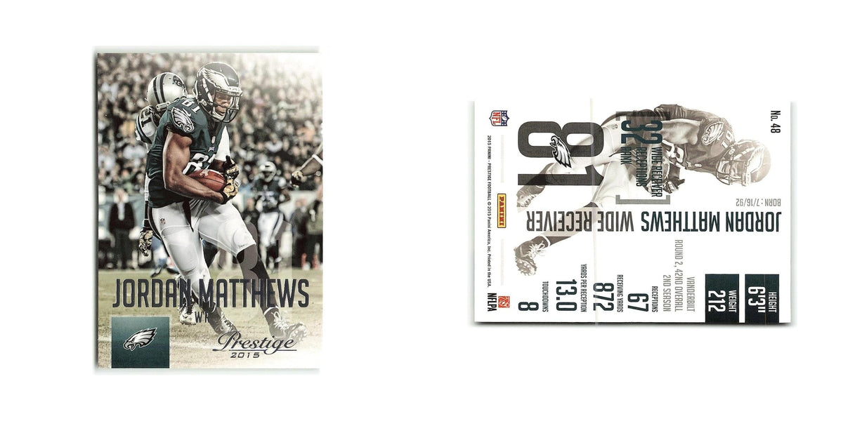 Jordan Matthews 2015 Panini Prestige #48 Philadelphia Eagles Football Card NM