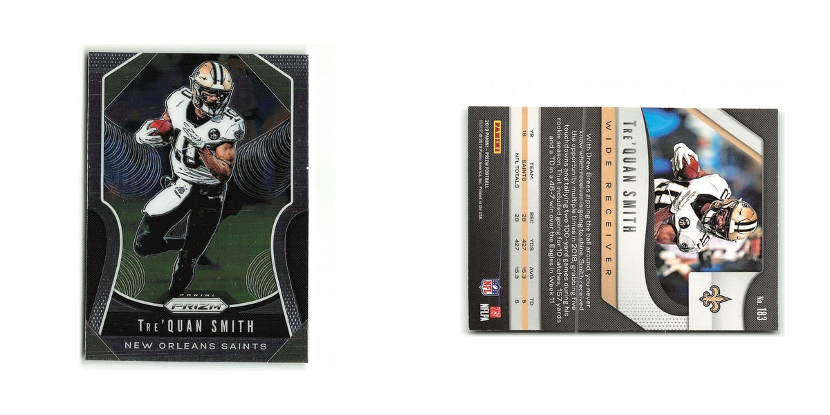 Tre'Quan Smith 2019 Panini Prizm #183 New Orleans Saints Football Card NM