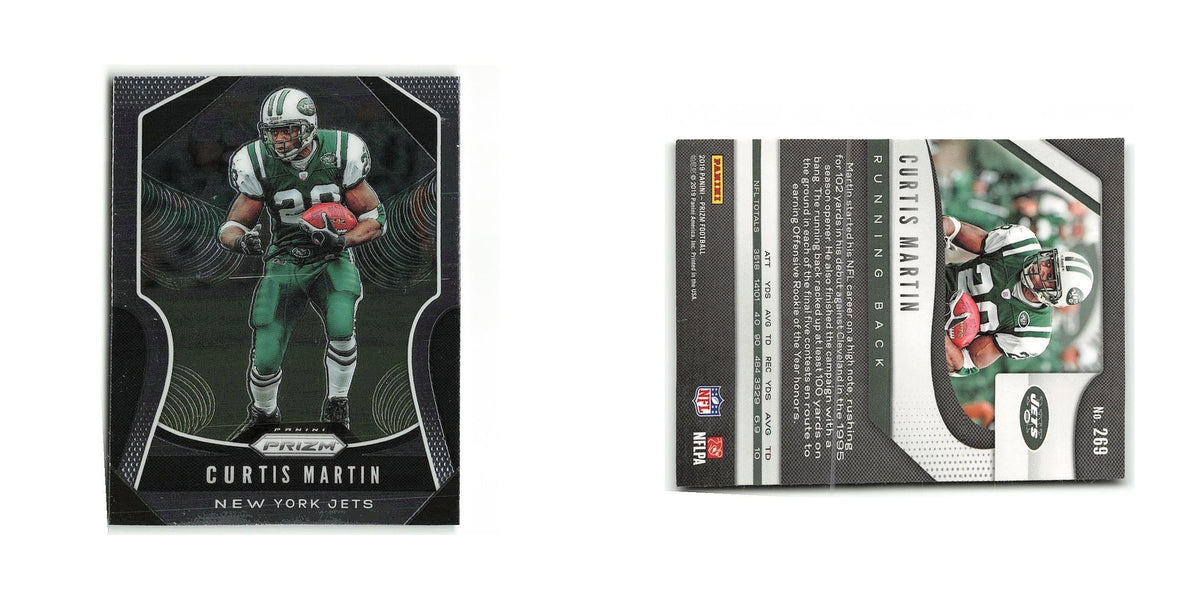 Curtis Martin 2019 Panini Prizm #269 New York Jets Football Card NM