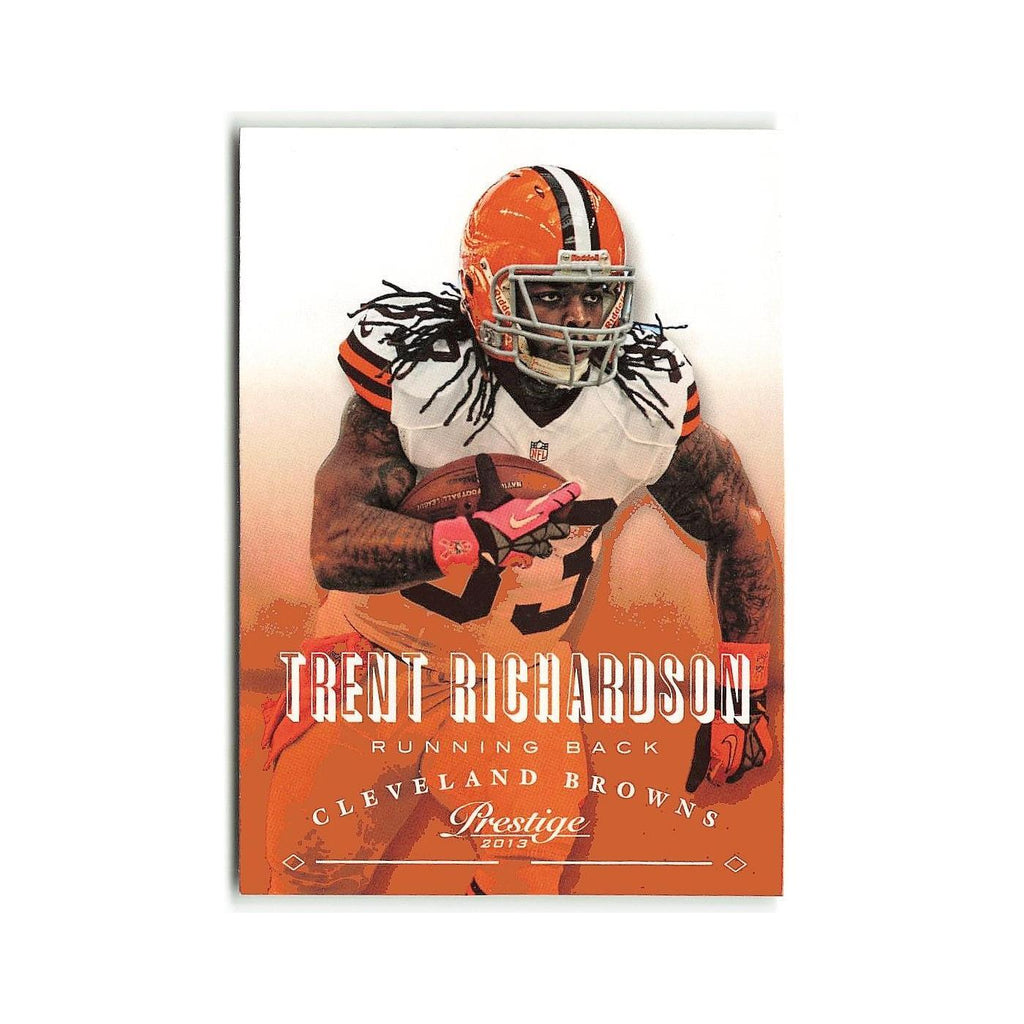 Trent Richardson 2013 Panini Prestige #49 Cleveland Browns Football Card NM