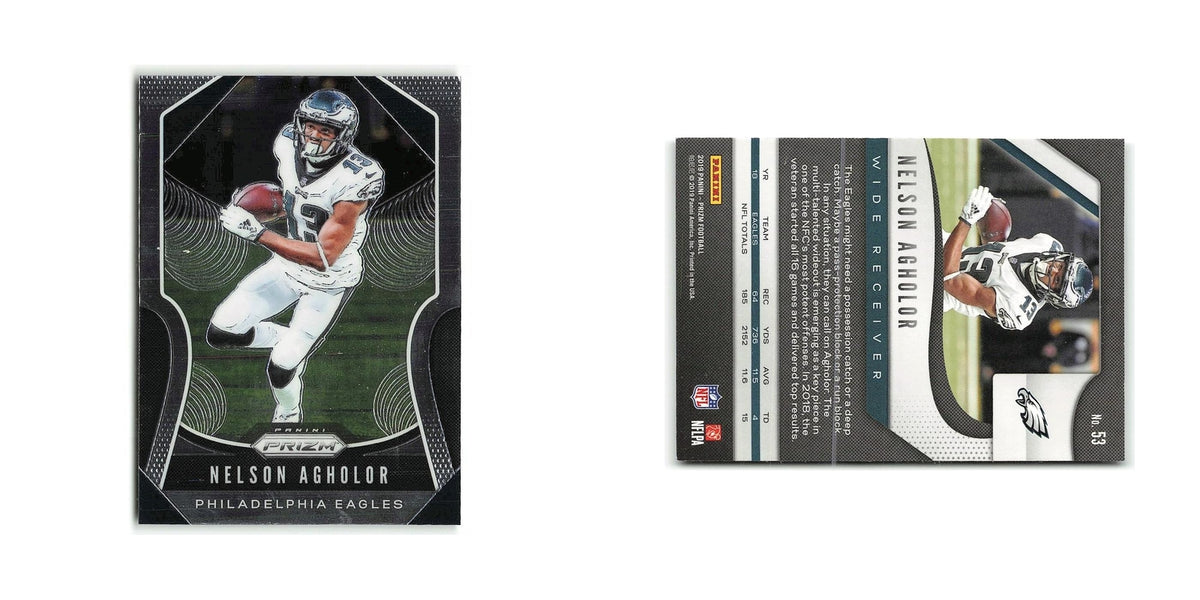 Nelson Agholor 2019 Panini Prizm #53 Philadelphia Eagles Football Card NM