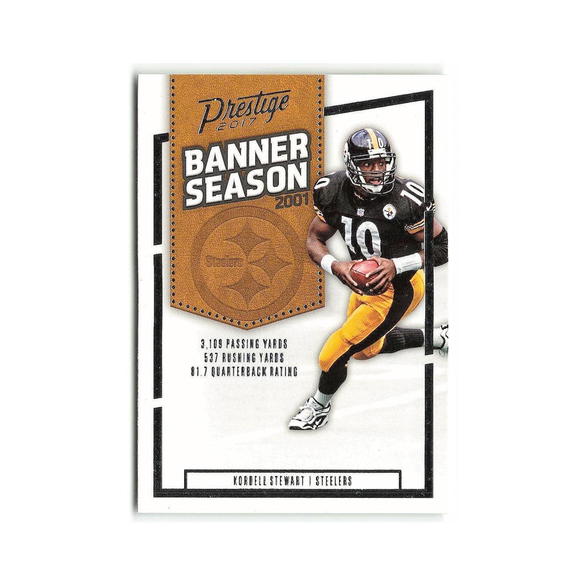 Kordell Stewart 2017 Panini Prestige #16 Pittsburgh Steelers Football Card NM