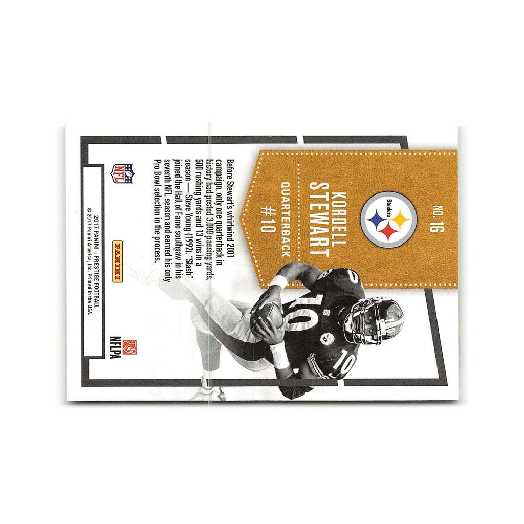 Kordell Stewart 2017 Panini Prestige #16 Pittsburgh Steelers Football Card NM
