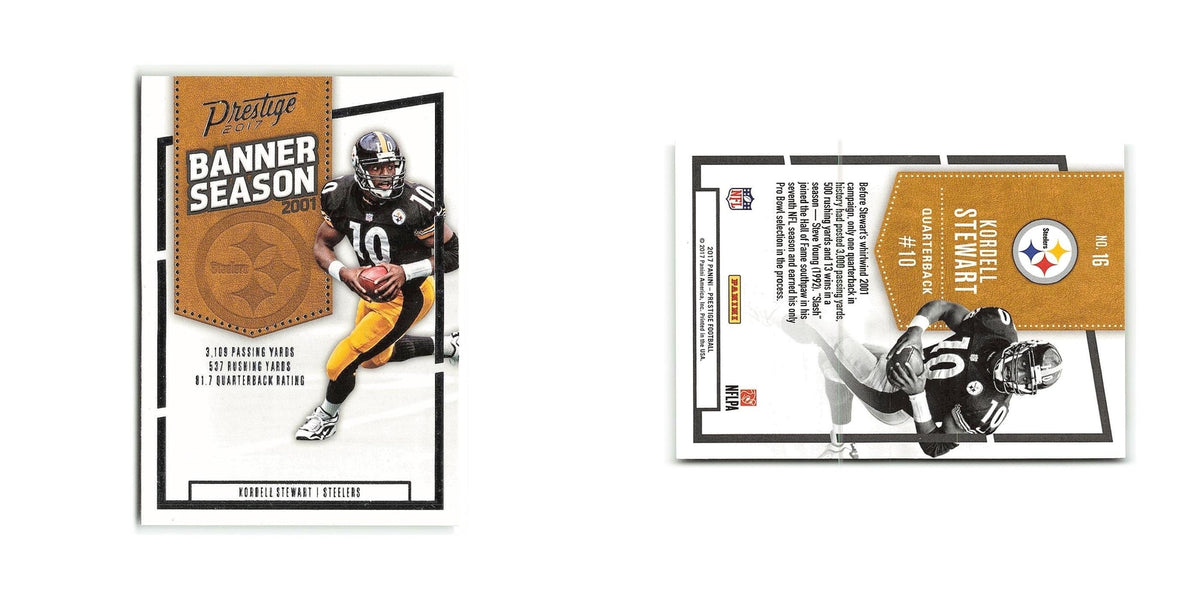 Kordell Stewart 2017 Panini Prestige #16 Pittsburgh Steelers Football Card NM
