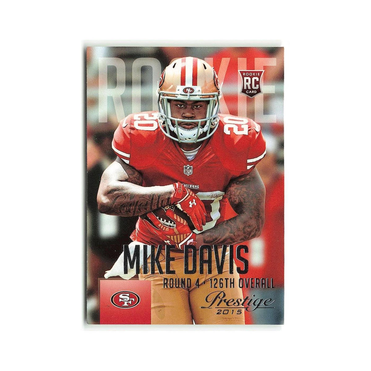 Mike Davis Rookie 2015 Panini Prestige #271B San Francisco 49ers NM