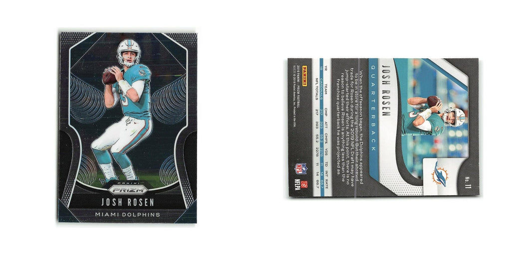 Josh Rosen 2019 Panini Prizm #11 Miami Dolphins Football Card NM