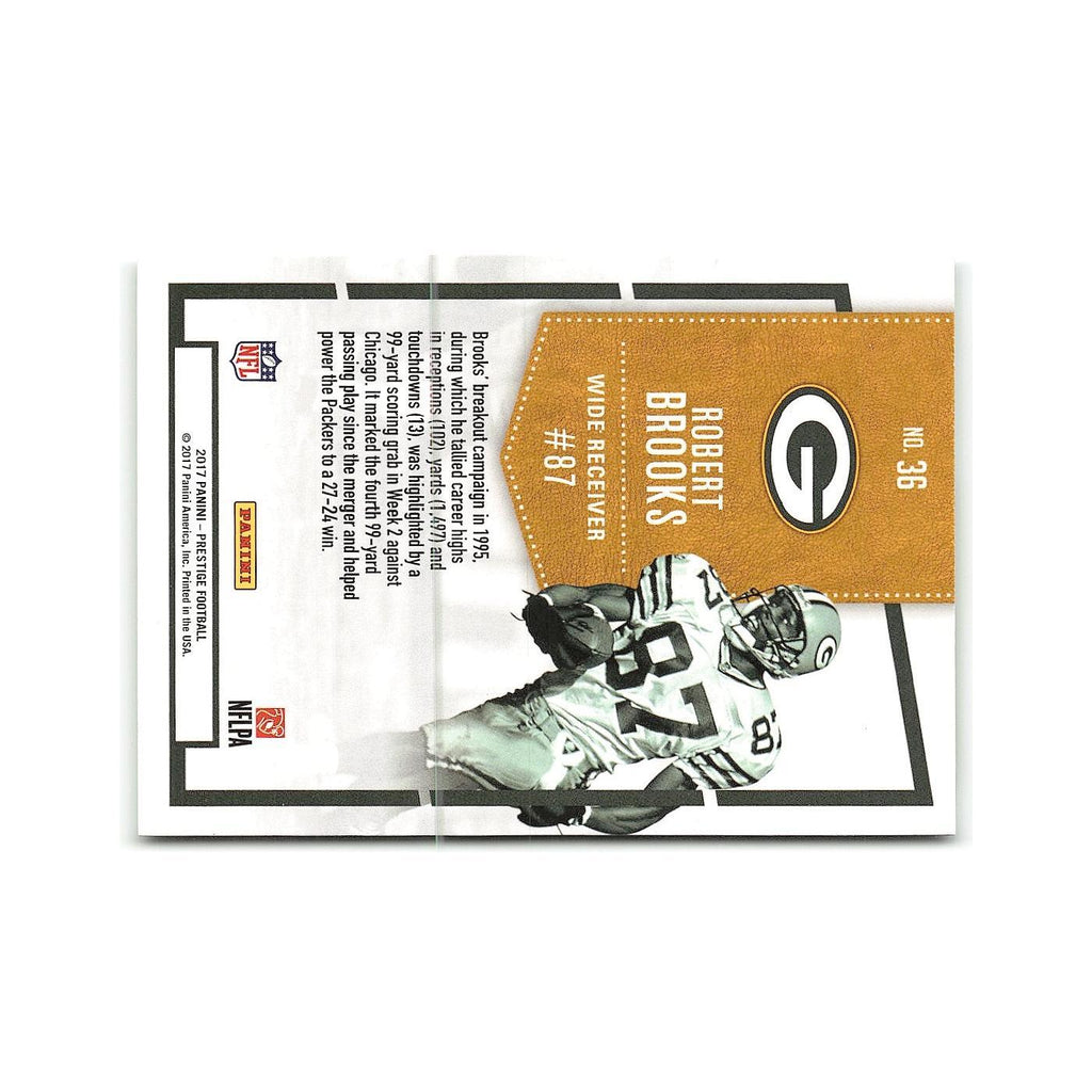 Robert Brooks 2017 Panini Prestige #36 Green Bay Packers Football Card NM