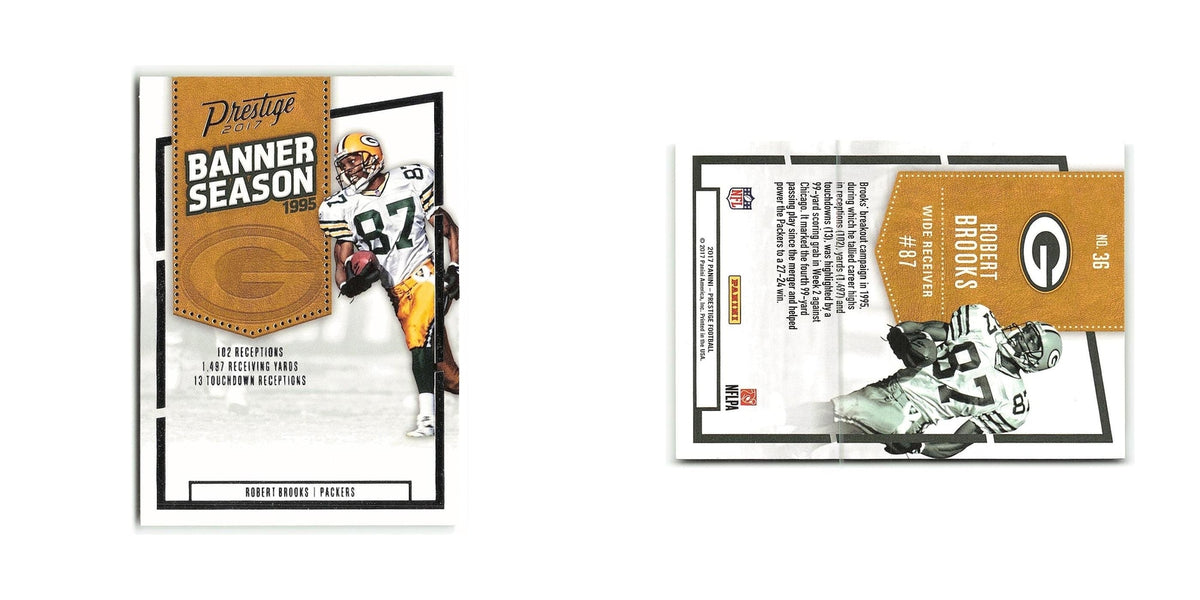Robert Brooks 2017 Panini Prestige #36 Green Bay Packers Football Card NM