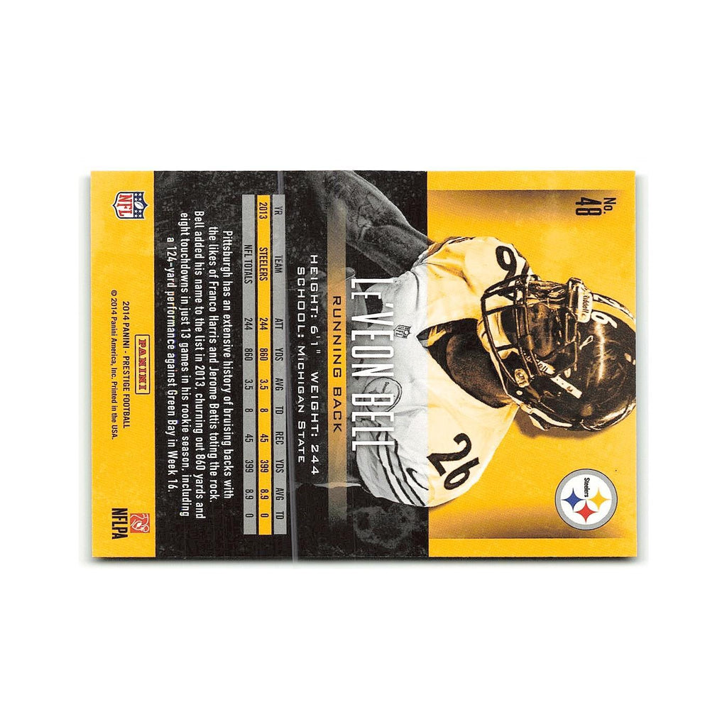 Le'Veon Bell 2014 Panini Prestige #48 Pittsburgh Steelers Football Card NM