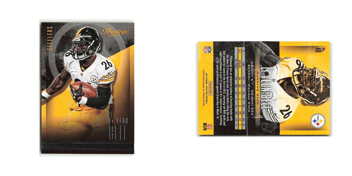 Le'Veon Bell 2014 Panini Prestige #48 Pittsburgh Steelers Football Card NM