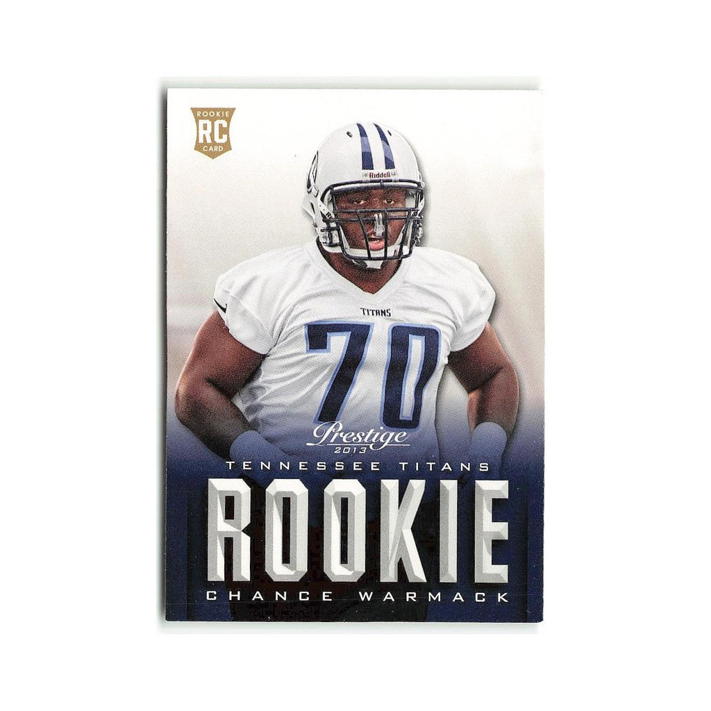 Chance Warmack Rookie 2013 Panini Prestige #218 Tennessee Titans NM