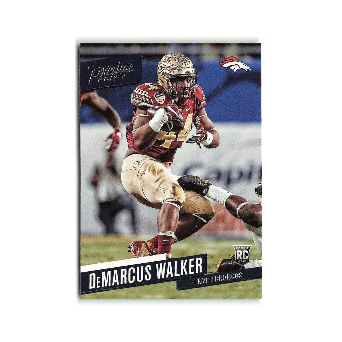 DeMarcus Walker Rookie 2017 Panini Prestige #282 Denver Broncos Football Card NM